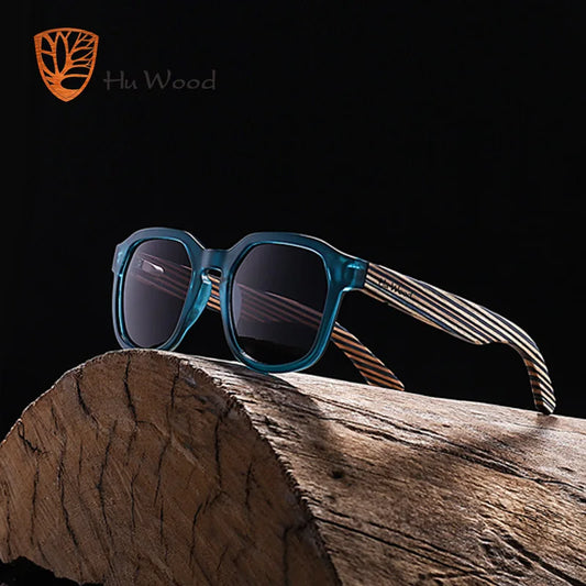 HU WOOD Polarized Sunglasses GR8014